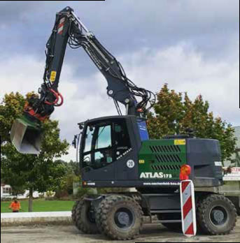 ATLAS Mobilbagger 175Wsr