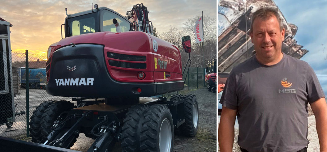 YANMAR-Kompakt- und -Mobilbagger Standort Teuchern 