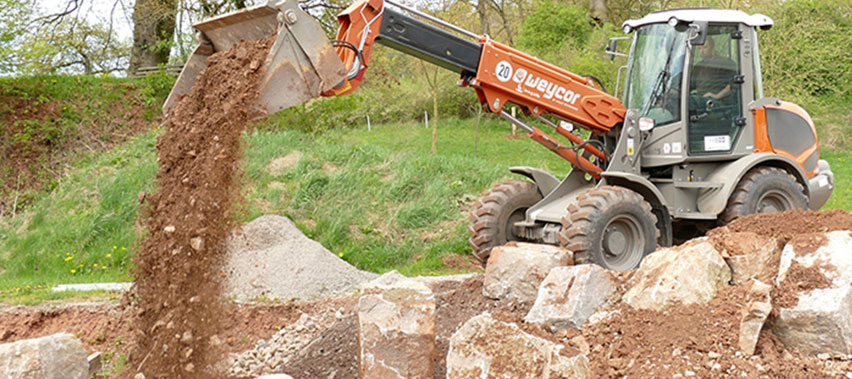 Weycor R 480T Teleskop Bagger mieten