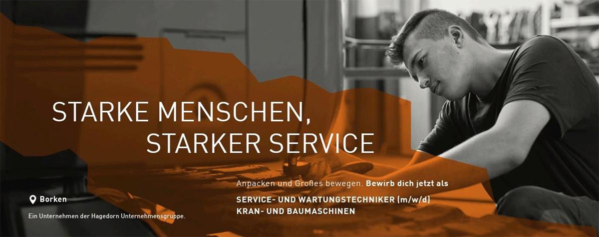 Service- und Wartungstechniker (m/w/d) Kran- und Baumaschinen